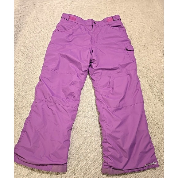 Columbia Starchaser Peak III OutGrown Insulated Snow Ski Pants XL Razzle Girls - Picture 3 of 14